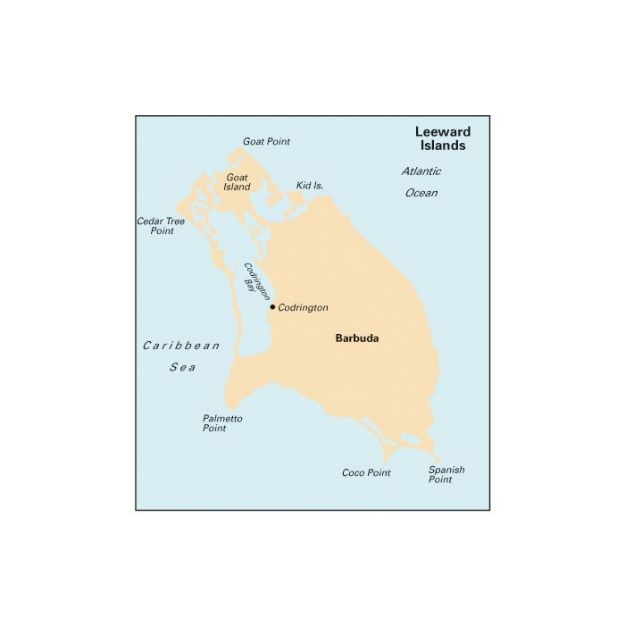 Imray A 26 - Barbuda/SW Coast